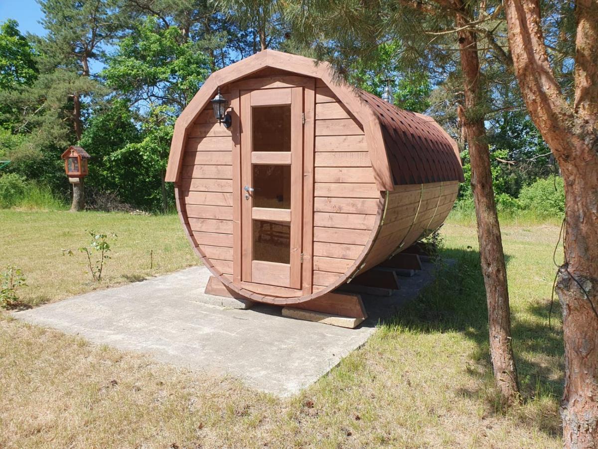 Domki Nad Jeziorem Dąbrówno Exteriör bild