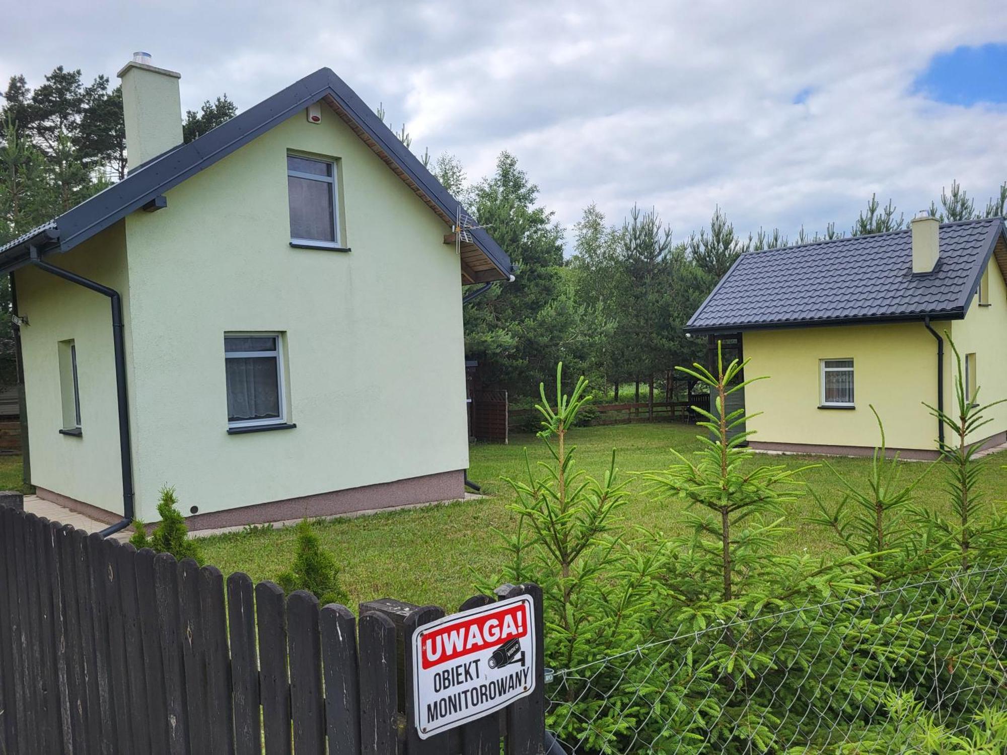 Domki Nad Jeziorem Dąbrówno Exteriör bild