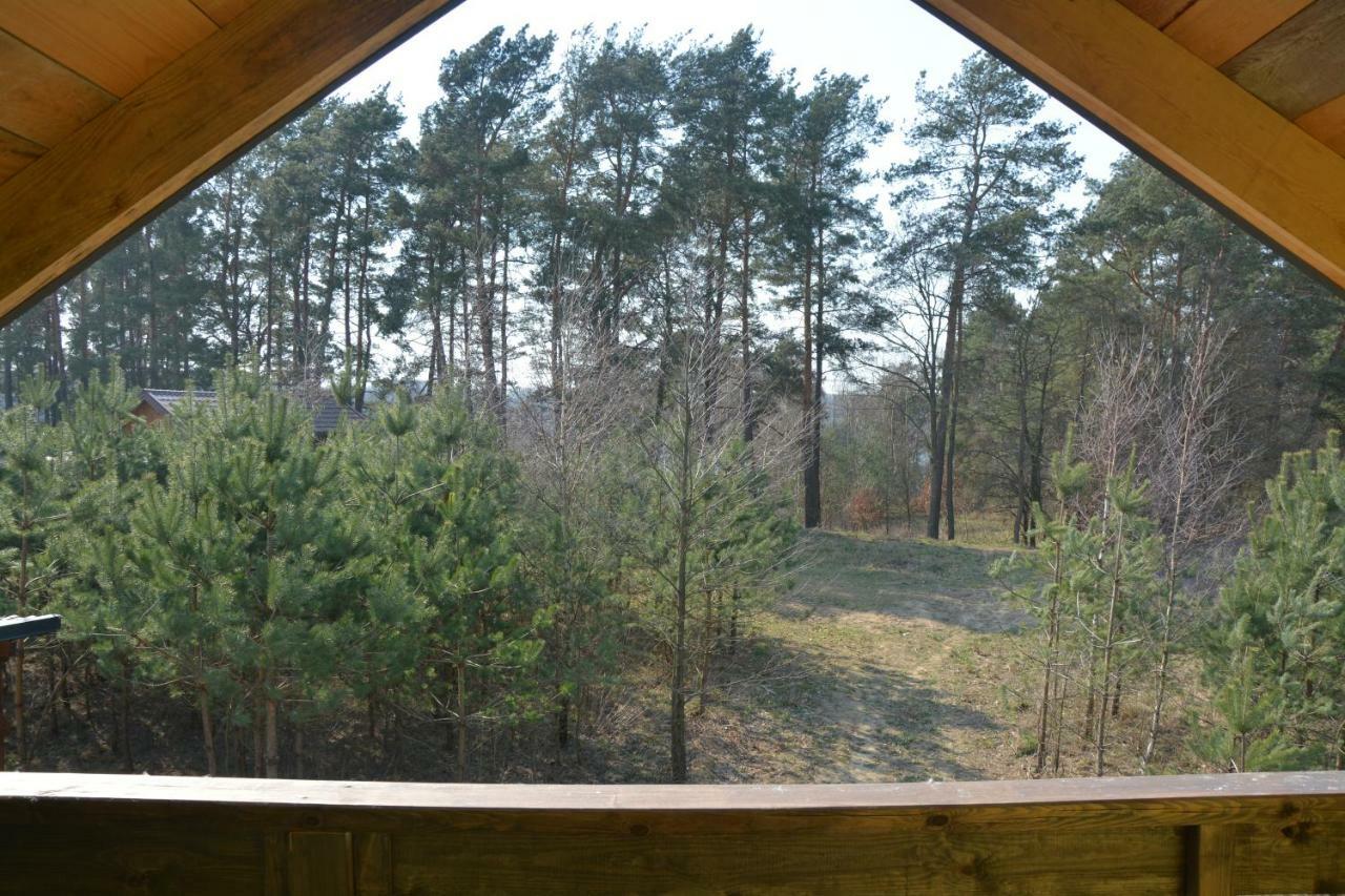 Domki Nad Jeziorem Dąbrówno Exteriör bild