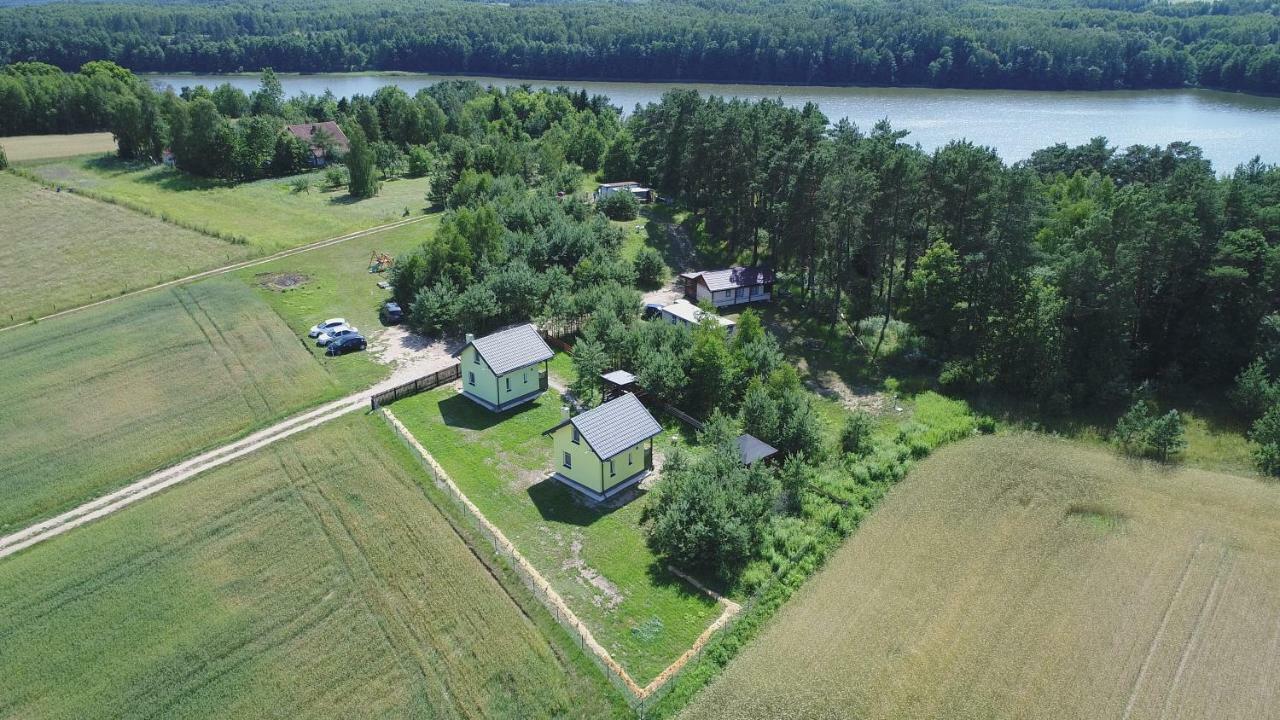 Domki Nad Jeziorem Dąbrówno Exteriör bild